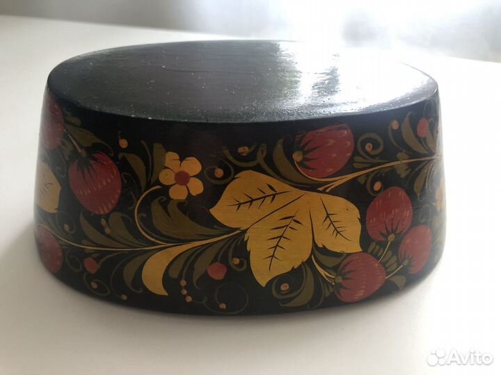 Хохлома СССР пакетом, 8 предметов, б/у