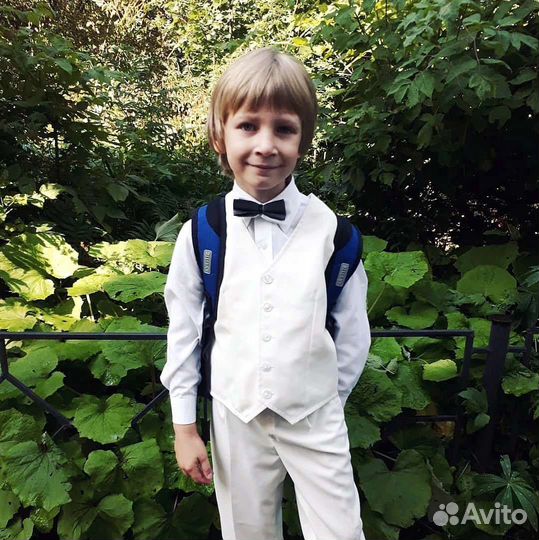 Школьный костюм для мальчика 122