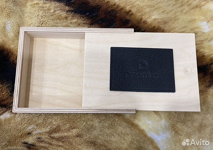 Деревянная шкатулка для хранения 17*13