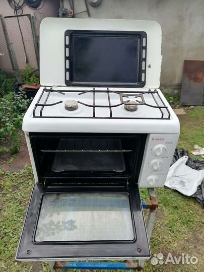 Газовая плитка гефест с газовой духовкой