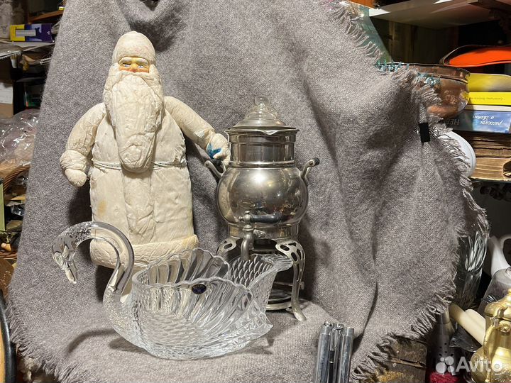 Хрусталь Богемия/бульотка/Дед Мороз