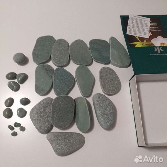 Набор для Стоун-терапии из жадеита