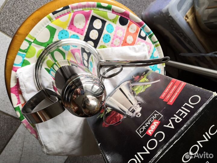 Масленка для оливкового масла нержавейка Италия