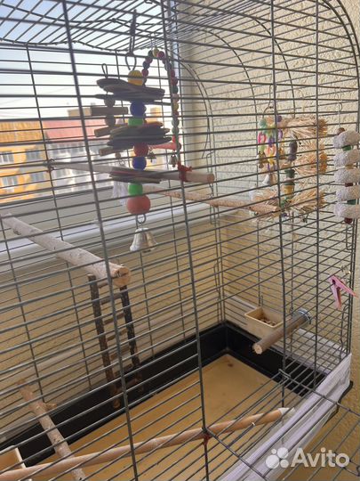 Большая клетка для птиц/ попугаев