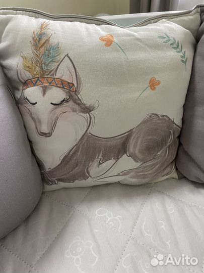 Бортики в детскую кроватку