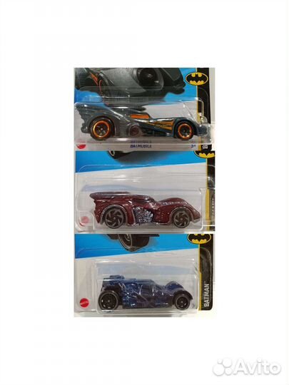 Hot wheels Batmobile 3 шт