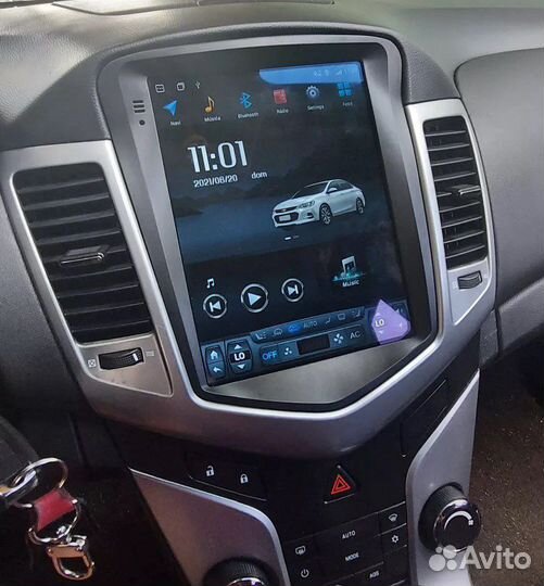 Магнитола Chevrolet Cruze tesla