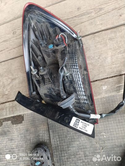Задний левый фонарь Шевроле Круз 2