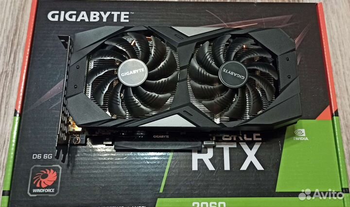 Видеокарта Gigabyte RTX 2060