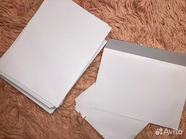 Конверт бумажный почтовый