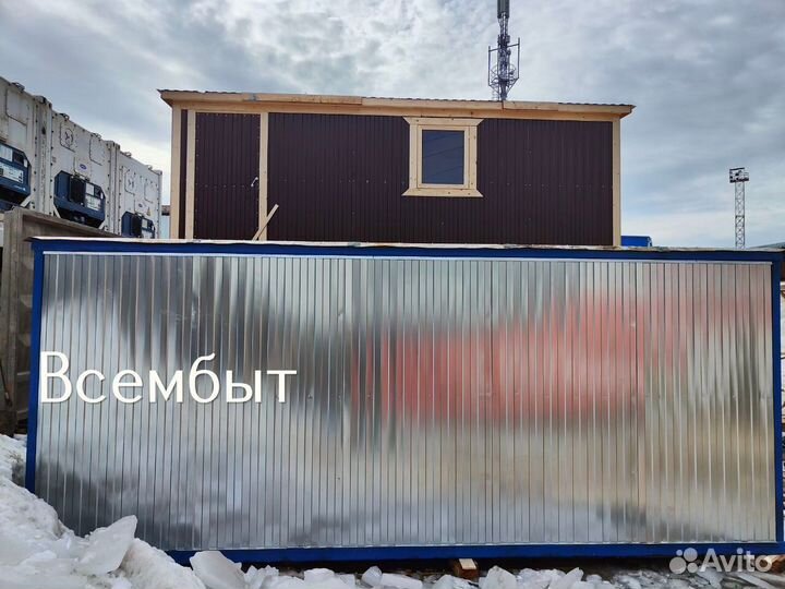 Контейнер бытовка за сутки