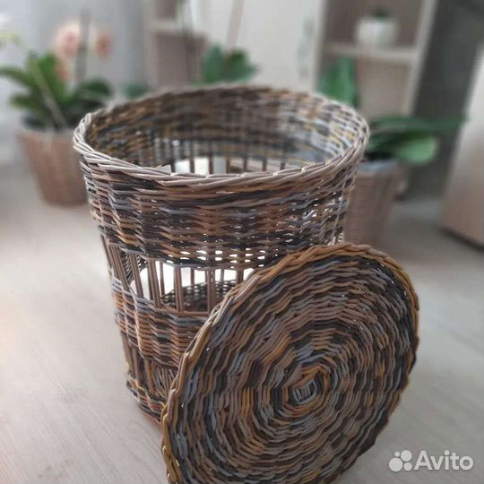 Плетёные изделия для хранения и декора