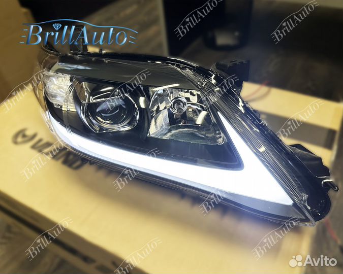 Передние фары Камри 40 09-11 тюнинг стиль Лексус