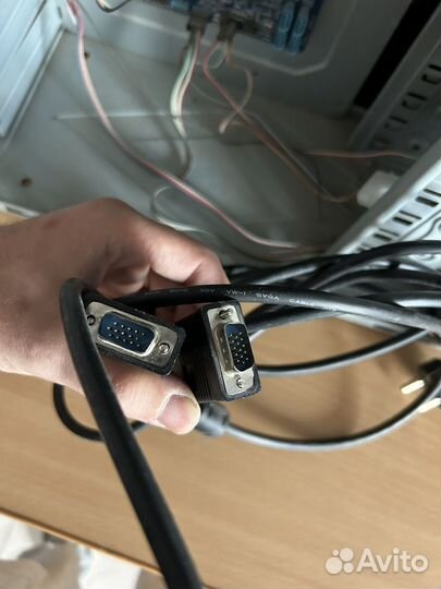 Монитор и блок на запчасти