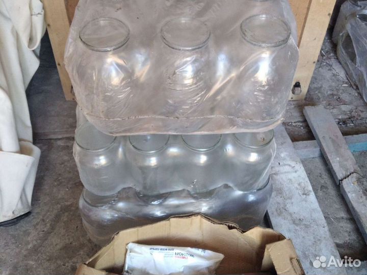 Стеклянная баночка 0.5-10л