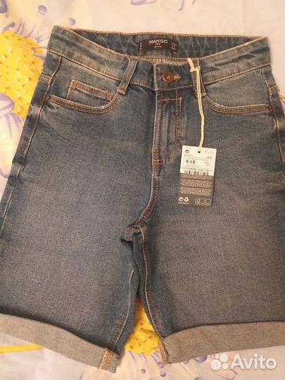 Шорты джинсовые Mango на мальчика 140