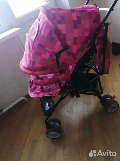 Прогулочная коляска трость бу