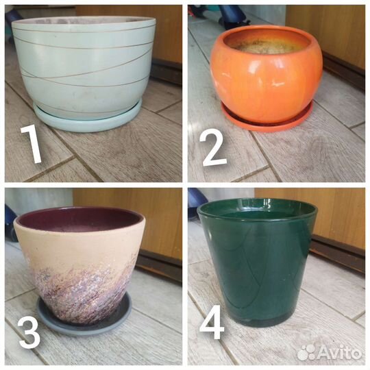 Стильные горшки для растений