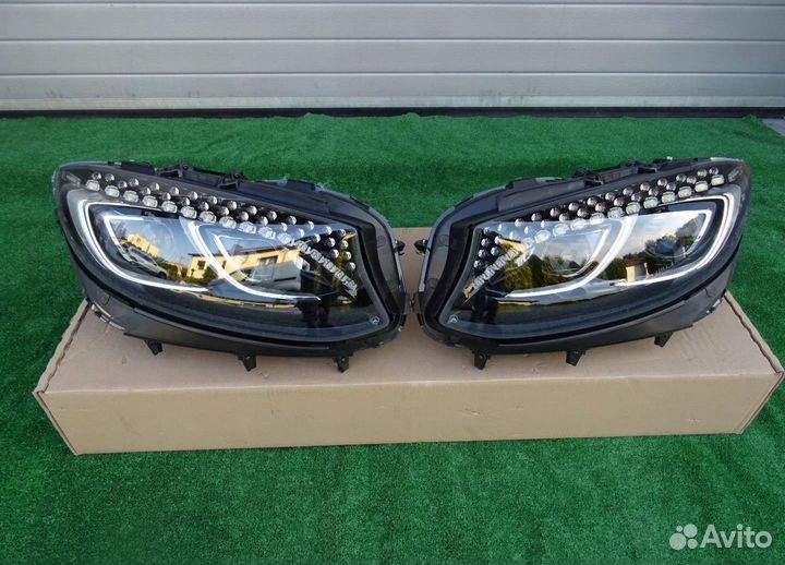 Mercedes S class coupe 217 Фары Swarovski комплект