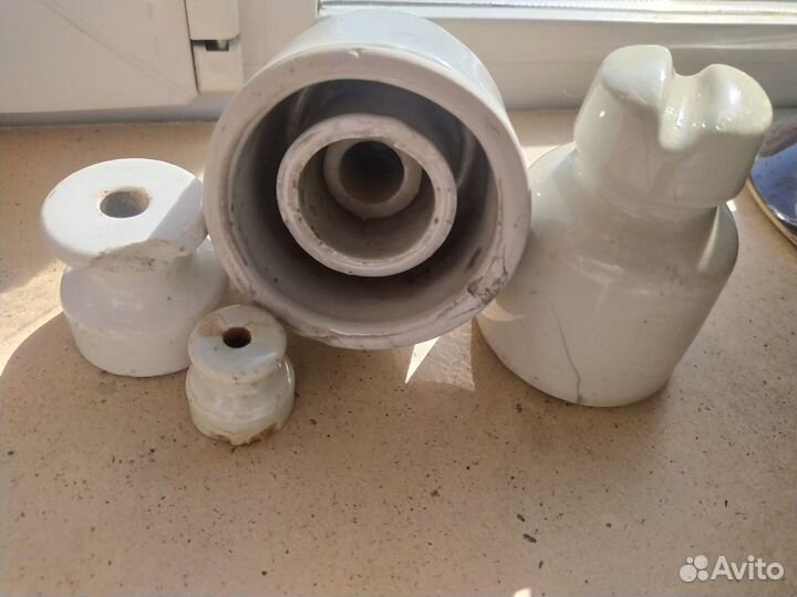Изоляторы керамические винтаж