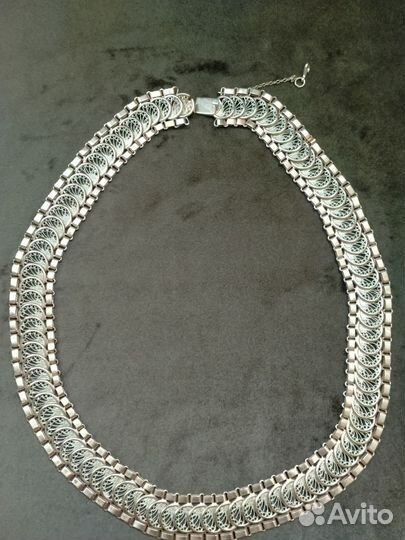 Золотое колье 585 пробы