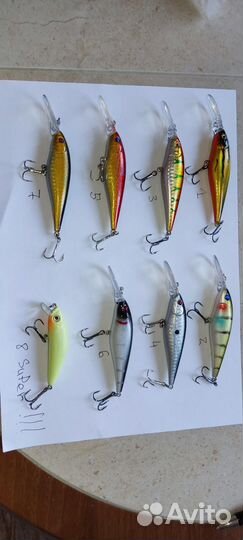 Воблеры, поперы, тейл-спинеры