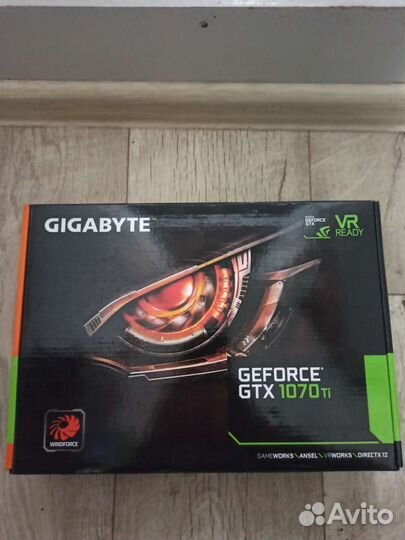 Видеокарта gtx 1070 ti 8gb