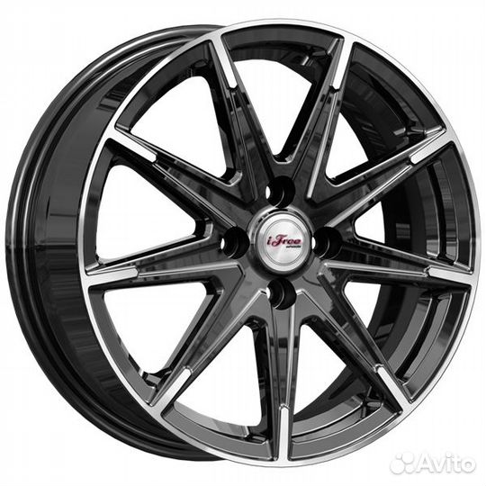 IFree Хит (кс1081) : 6x16 4*100 Et:45 Dia:54,1 Блэ