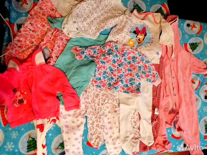 Вещи пакетом на девочку 62р