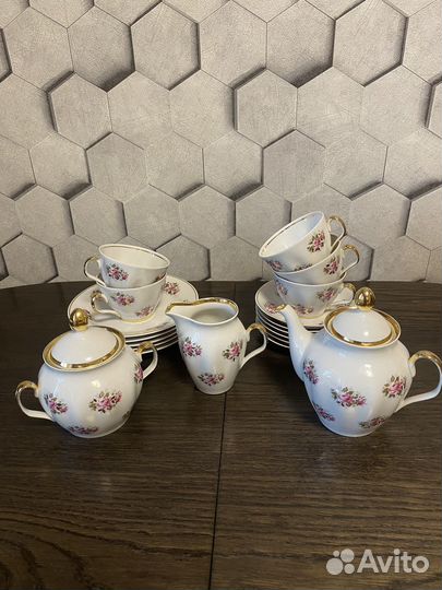 Чайный сервиз СССР рига RPR Сигулда