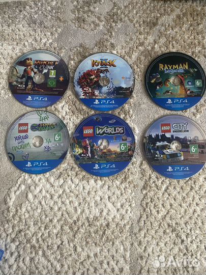 Диски бу на ps4