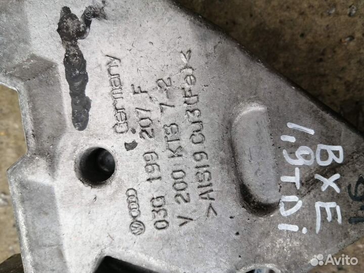 Кронштейн Двигателя Пассат Б6 1.9 03G199207F