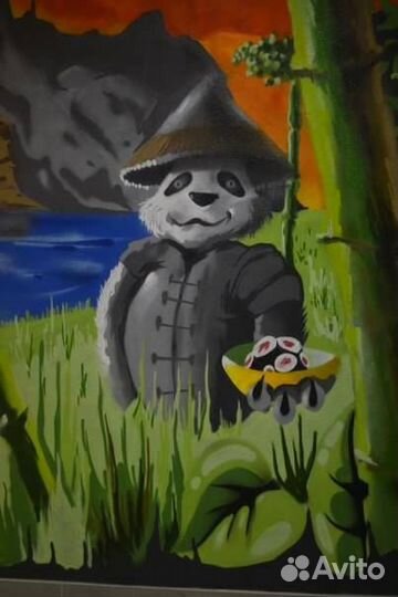 Граффити-оформление, художник, роспись объектов