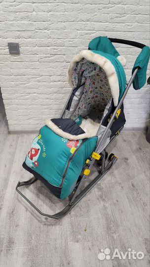 Санки коляска Nika