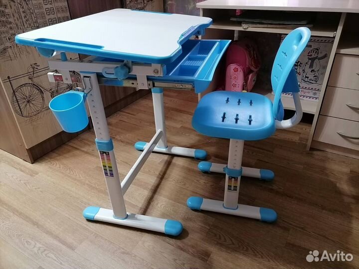Растущая парта и стул трансформеры