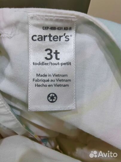 Платье carters