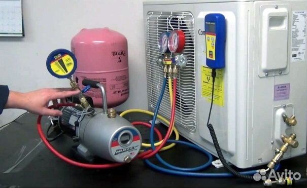 Чистка и заправка кондиционера