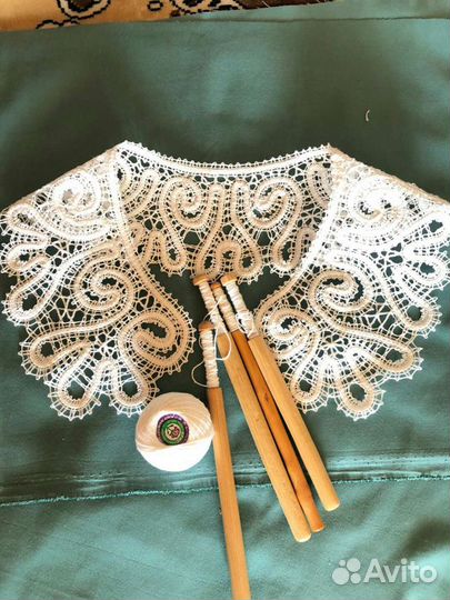 Новые воротники.Вологодское кружево.Ручная работа