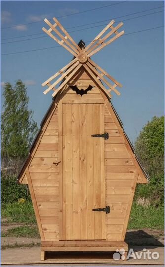 Уличный туалет прямоугольник бдп 458