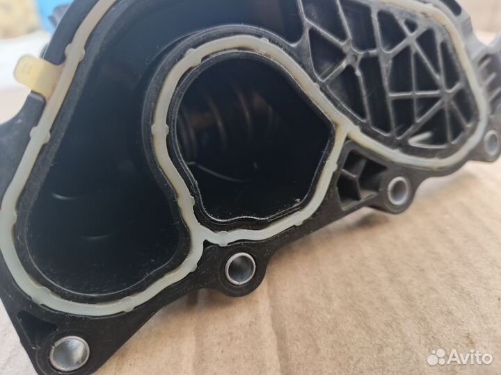 Термостат рено дастер 2. 1.3 турбо. 2021 год