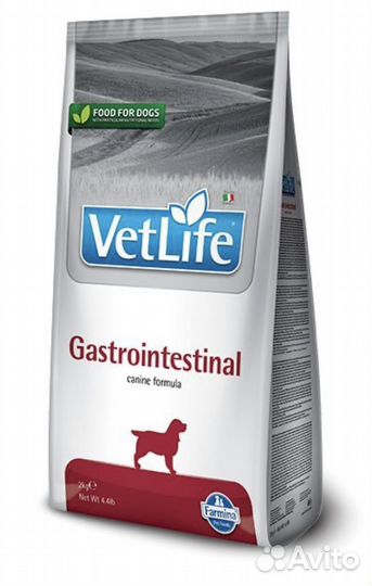Корм для собак farmina vet life gastrointestinal