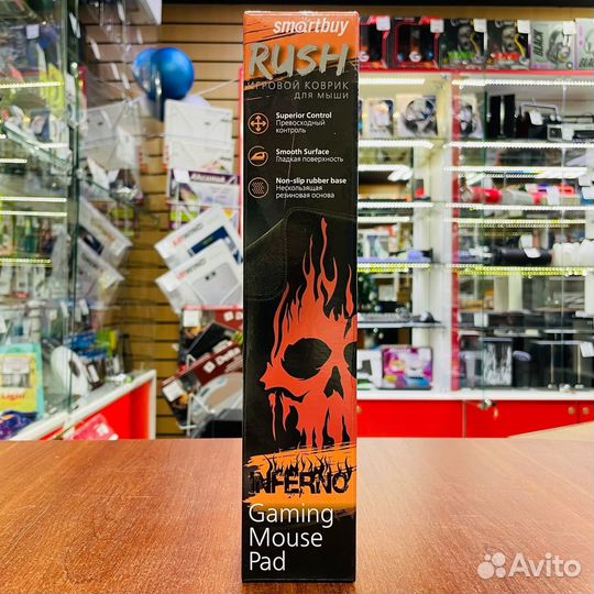 Коврик для мыши игровой Smartbuy rush Inferno