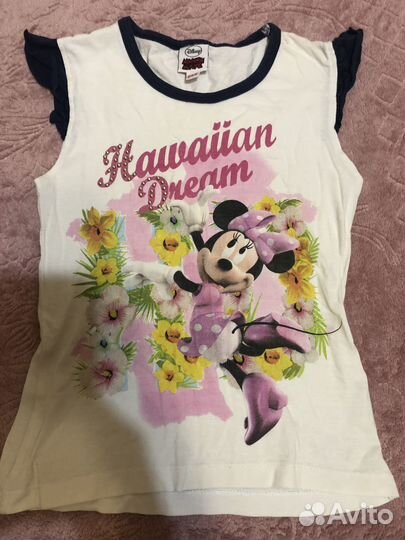 Футболка джинсы платье девочка 104