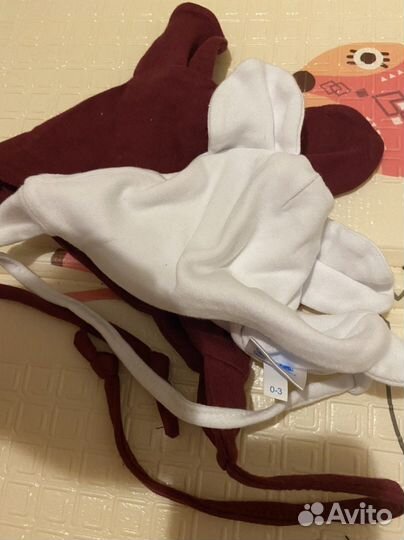 Набор шапочек 0-3