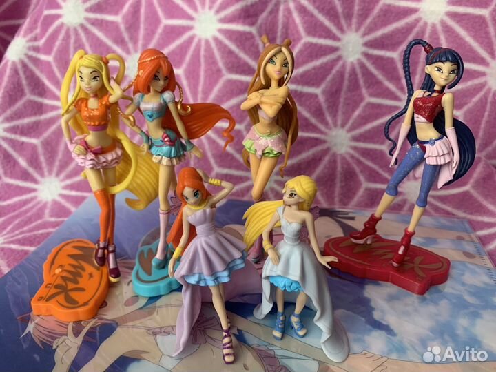 Фигурки киндер winx