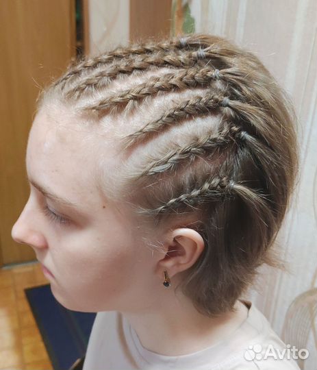 Плетение афрокосичек