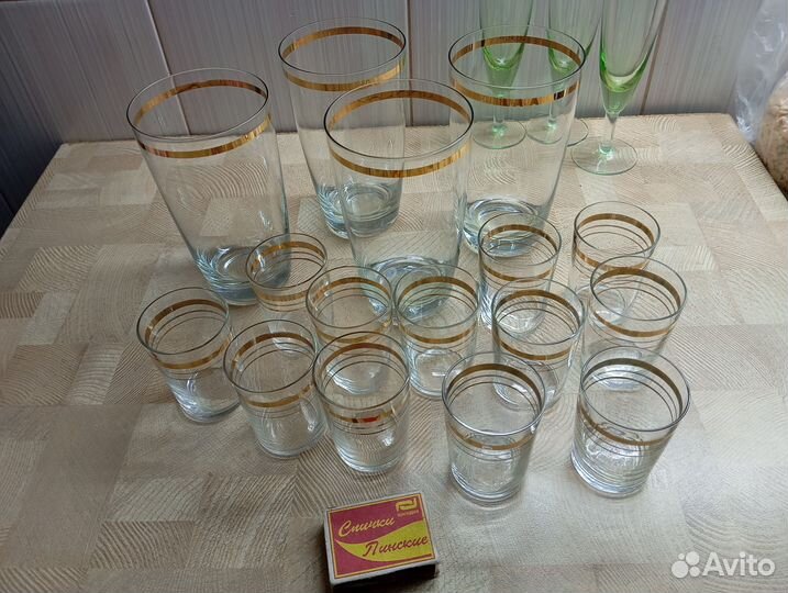 Стопки стаканы СССР