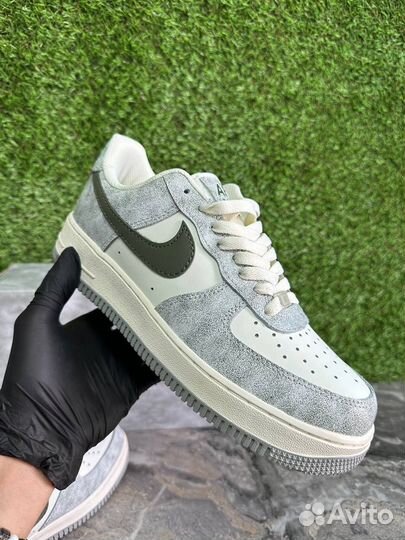 Air-Force 1 Low 07 AF1 Beige Army Green