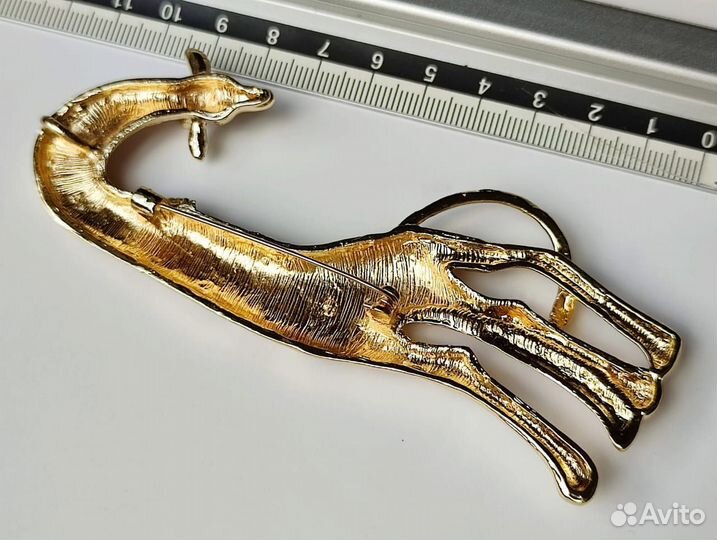 Брошь Жираф