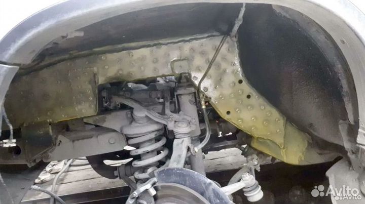 Усилители передних лонжеронов на Шевроле Нива 3 мм